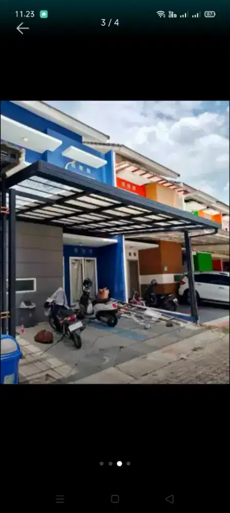 Atap bocor kanopi atap bajarigan terpasang dll bergaransi