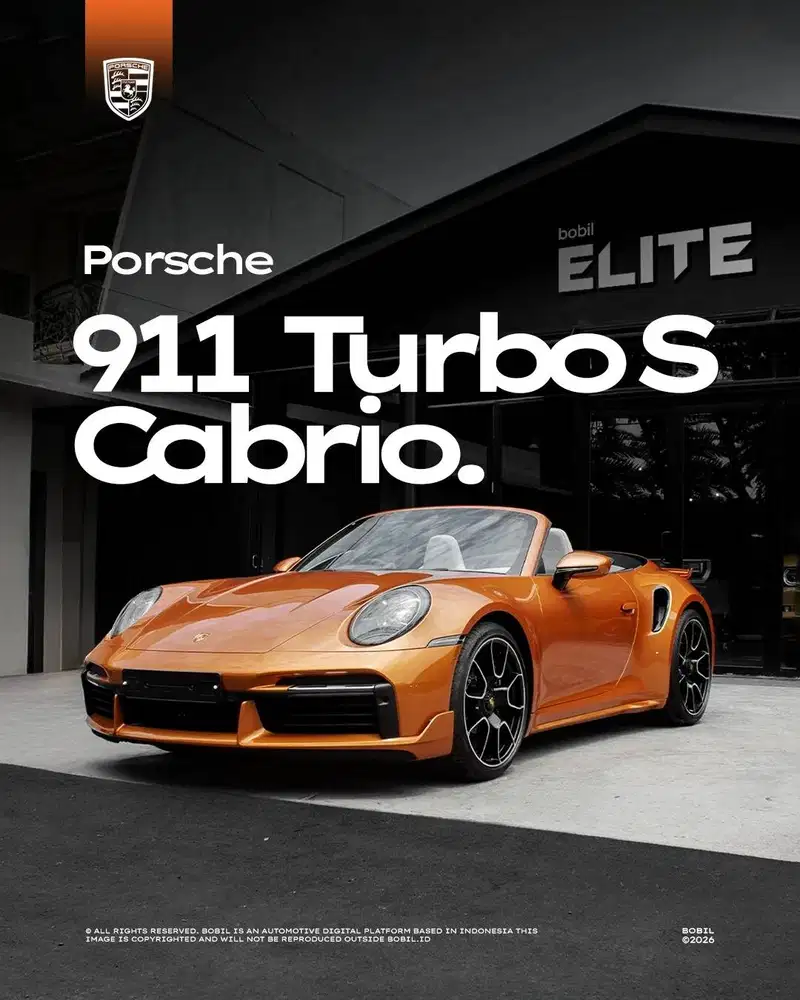 NIK 2024 Porsche 911 Turbo S Cabriolet (992.1) Nordic Gold PTS Color