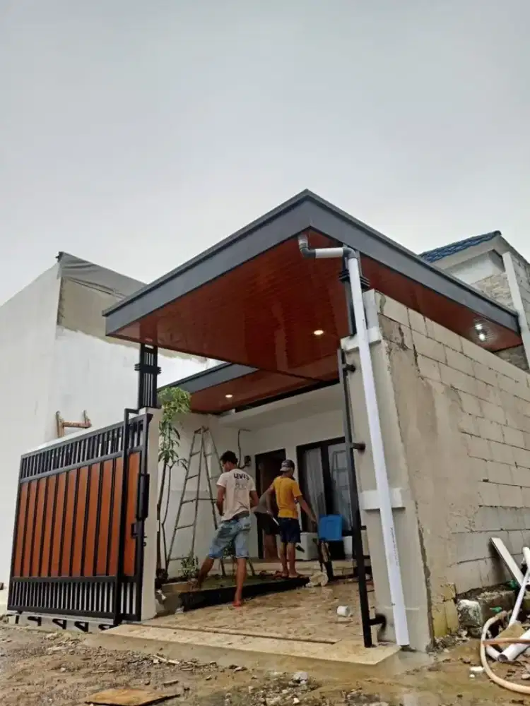 Kanopi minimalis/kanopi rumah/kanopi besi/kanopi baja/kanopi aesthetic