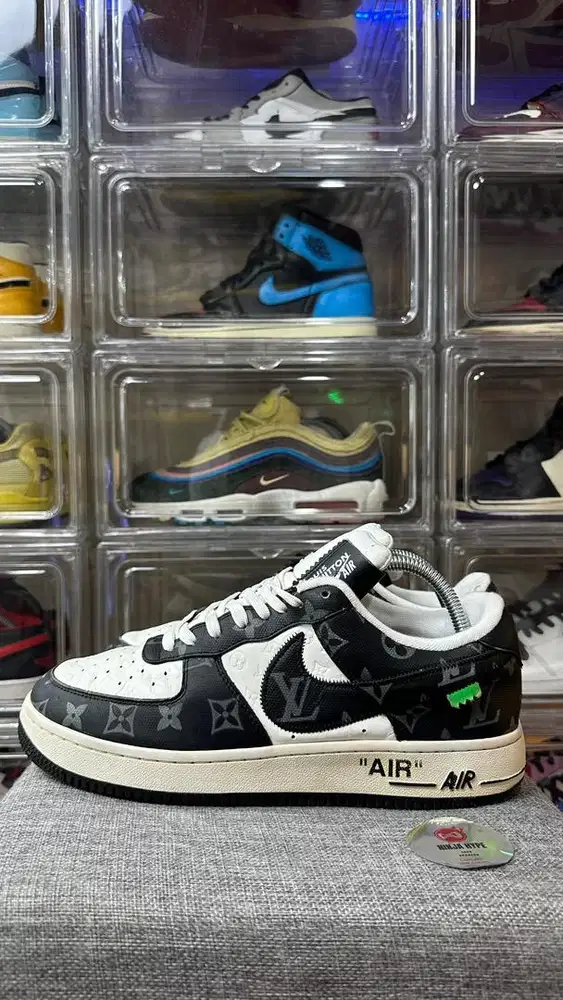 AIR FORCE 1 LOW X LOUIS VUITTON  WHITE BLACK