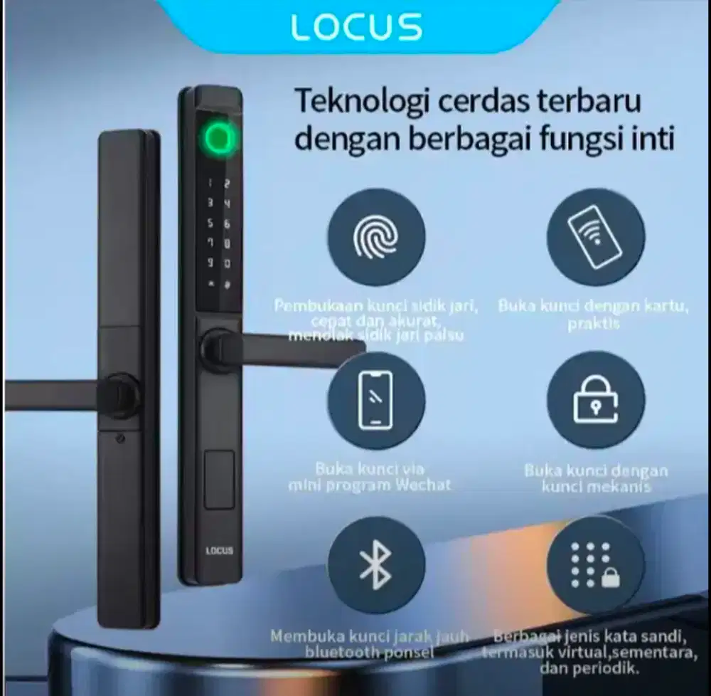 SMARTDOOR LOCK LOCCUS CUCI GUDANG