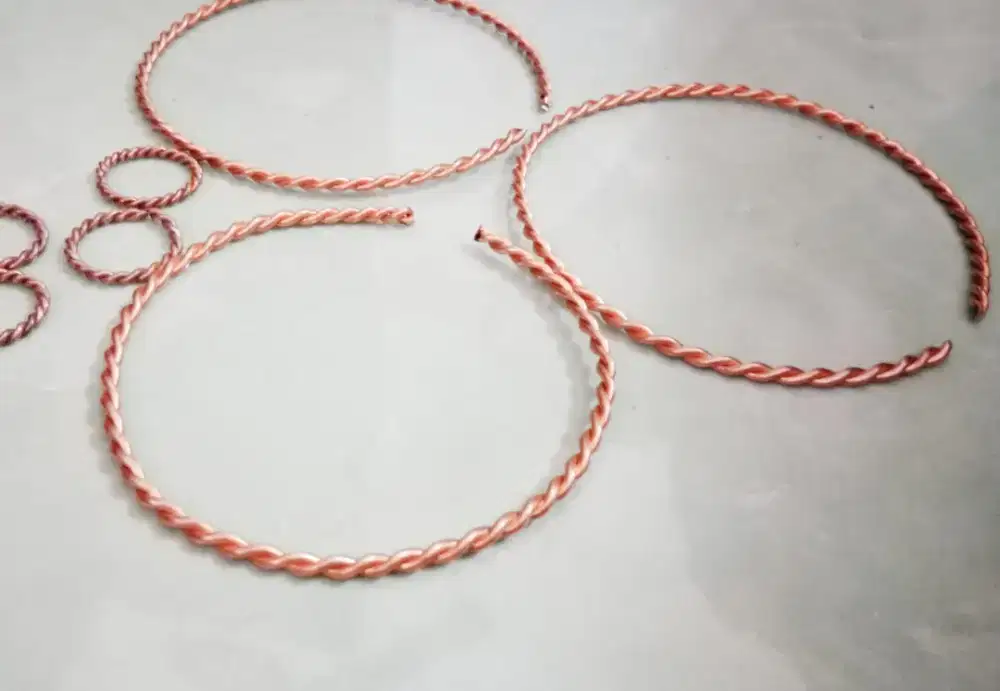 Gelang & Cincin dan Liontin Tembaga Tensoring