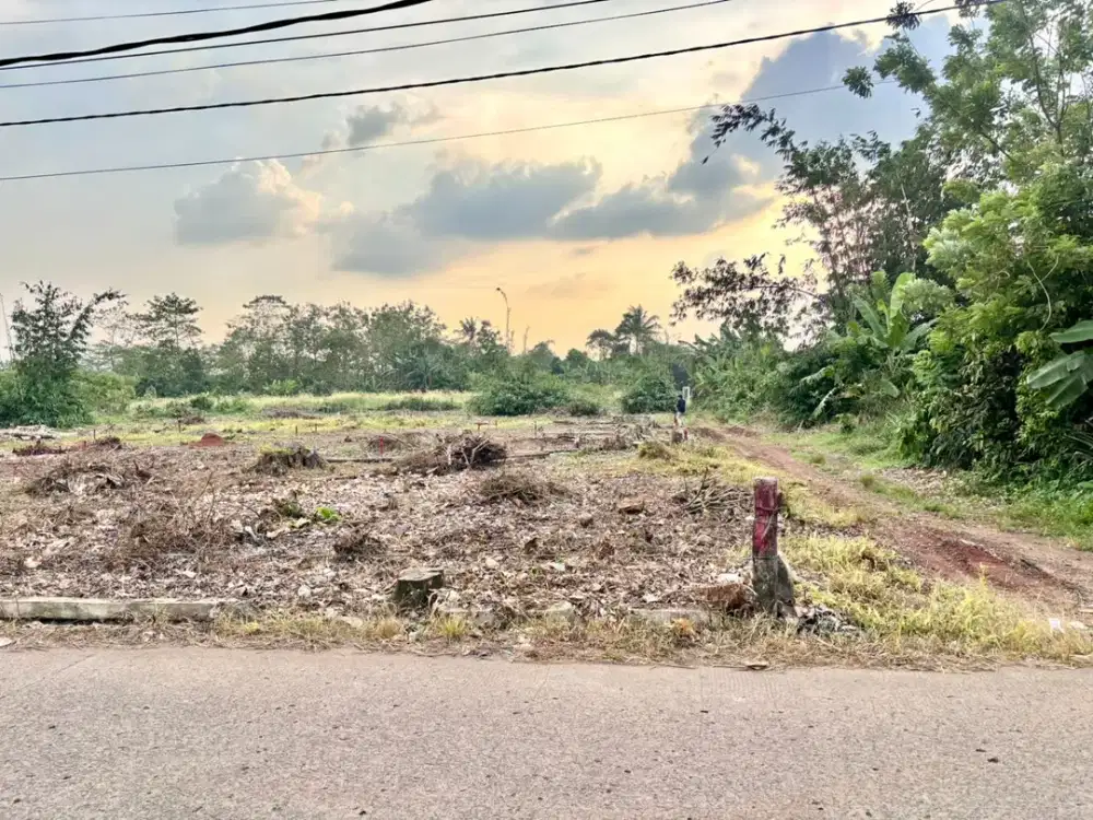 Dijual Tanah Kavling Murah Strategis di Cisauk - SHM 100 Jutaan - 10 Menit Tol Legok