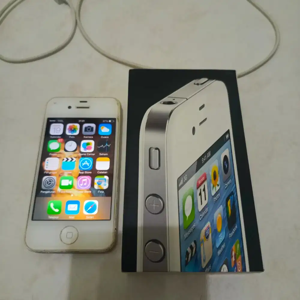 Jual cepet aja iphone 4 ex ibox