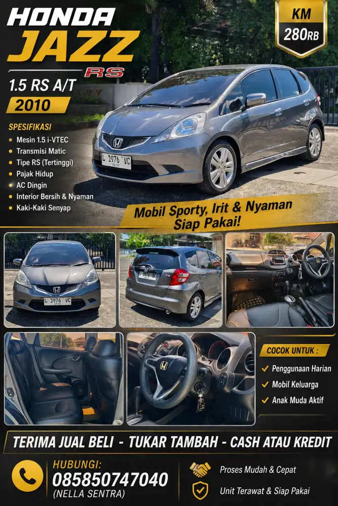 DIJUAL MURAH CITY CAR IDAMAN