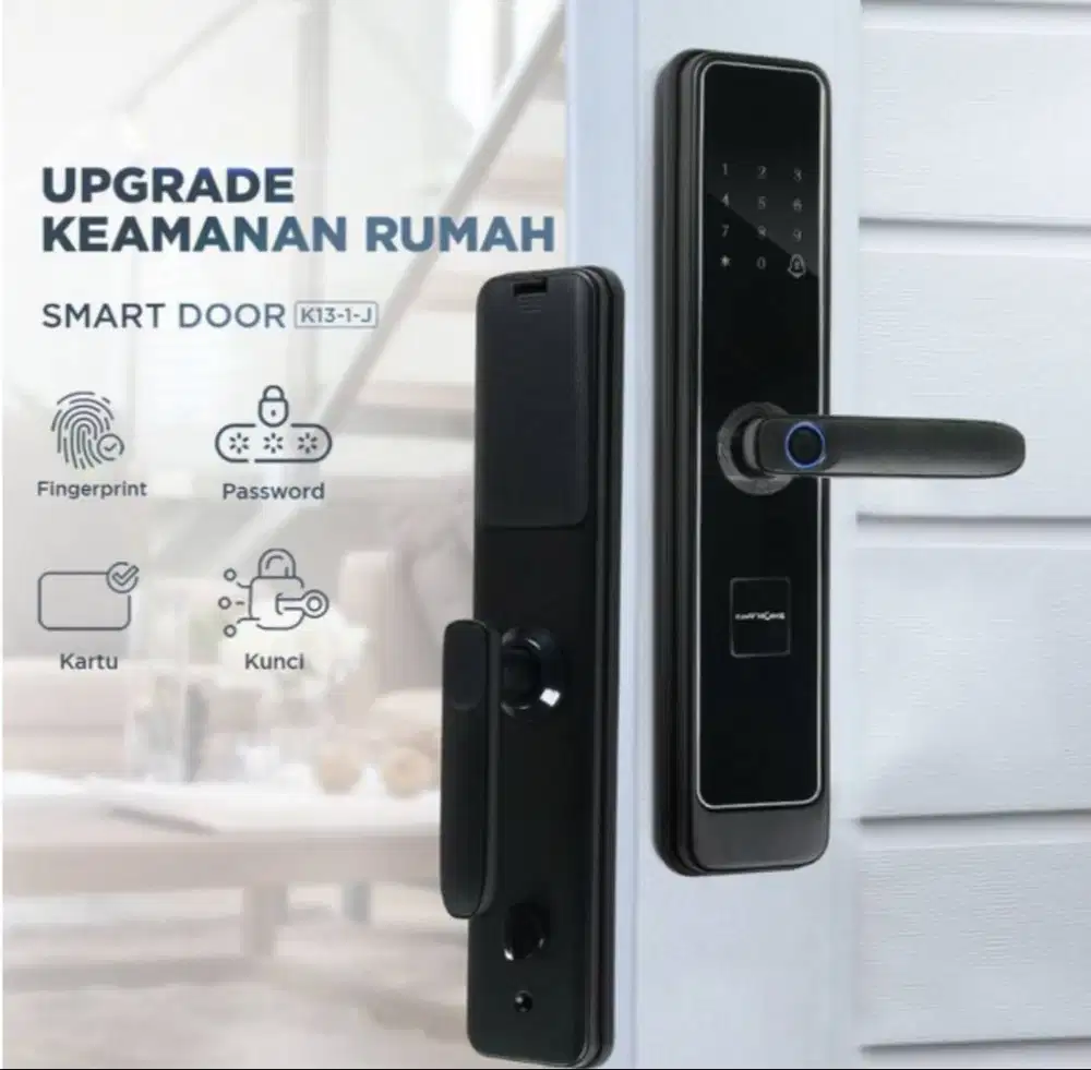 SMART DOOR LOCK 4IN1 CUCI GUDANG SIAP PASANG