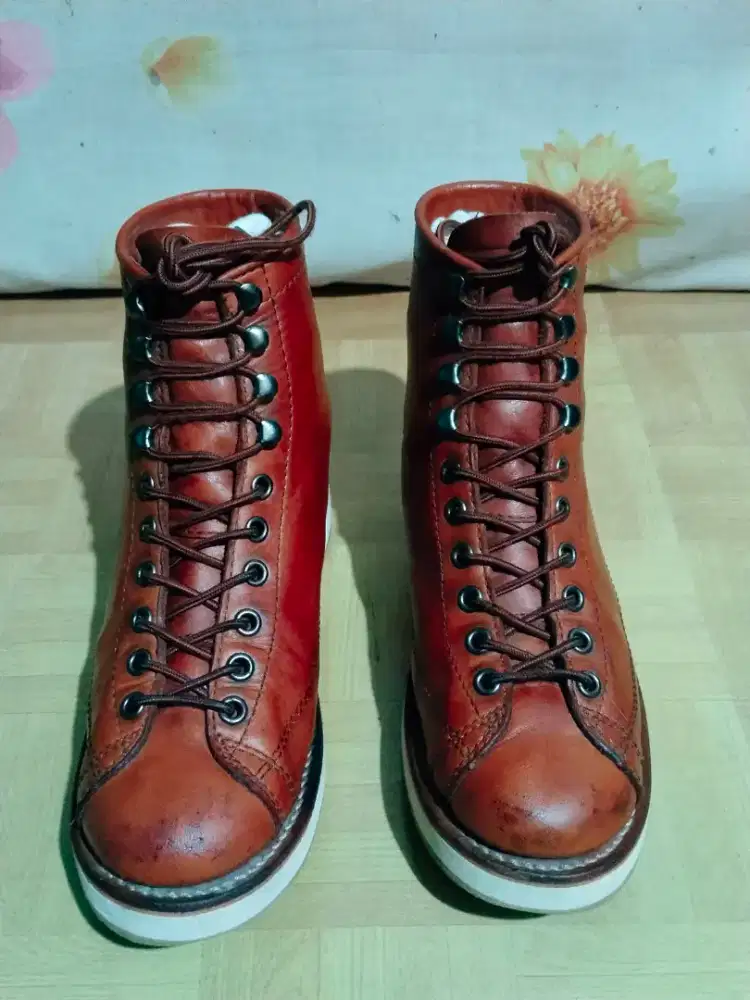 Jual sepatu boots mangky