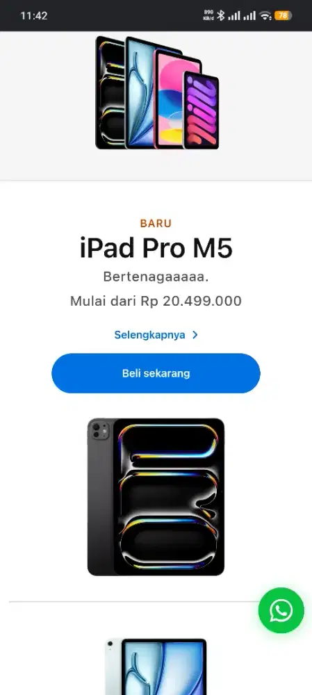 IPAD PRO M5 BISA CICILAN PAKAI SHOPEEPAYLATER