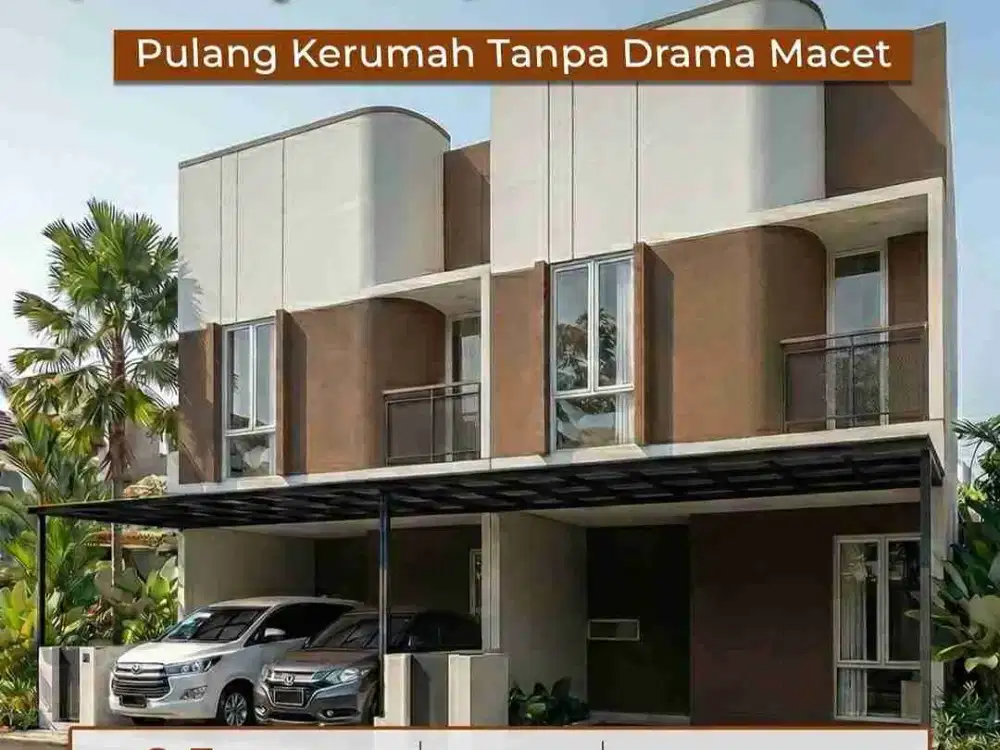 Rumah di Limo Dekat Meruyung Raya, Toll Limo, Stasiun Depok, KUA Limo, Living Plaza, Puskesmas Cinere, Jaksel