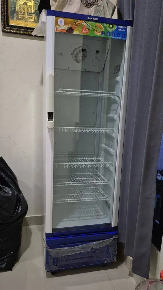 Showcase SANKEN SRS 275 (5 Rak) Display Cooler 275 Japan Low Watt 2nd