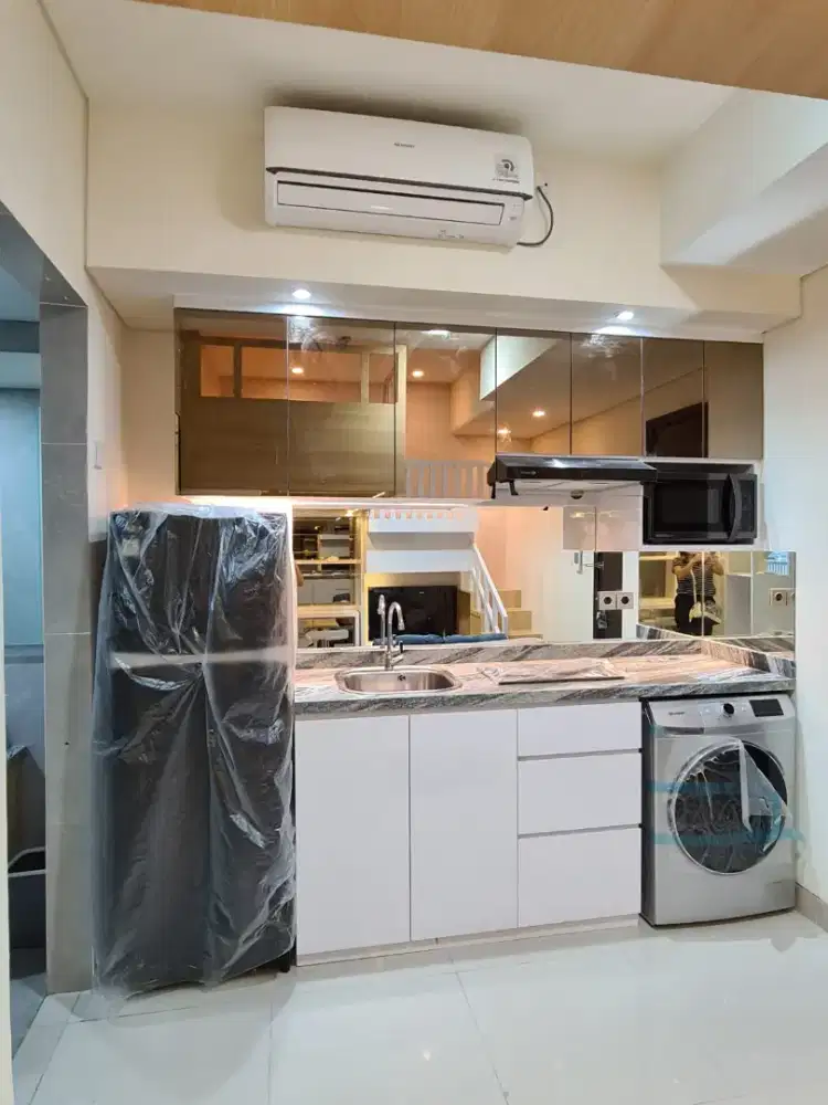 Di sewakan unit apartemen Klaska Residence 1 Br ( plus extra bunk bed)