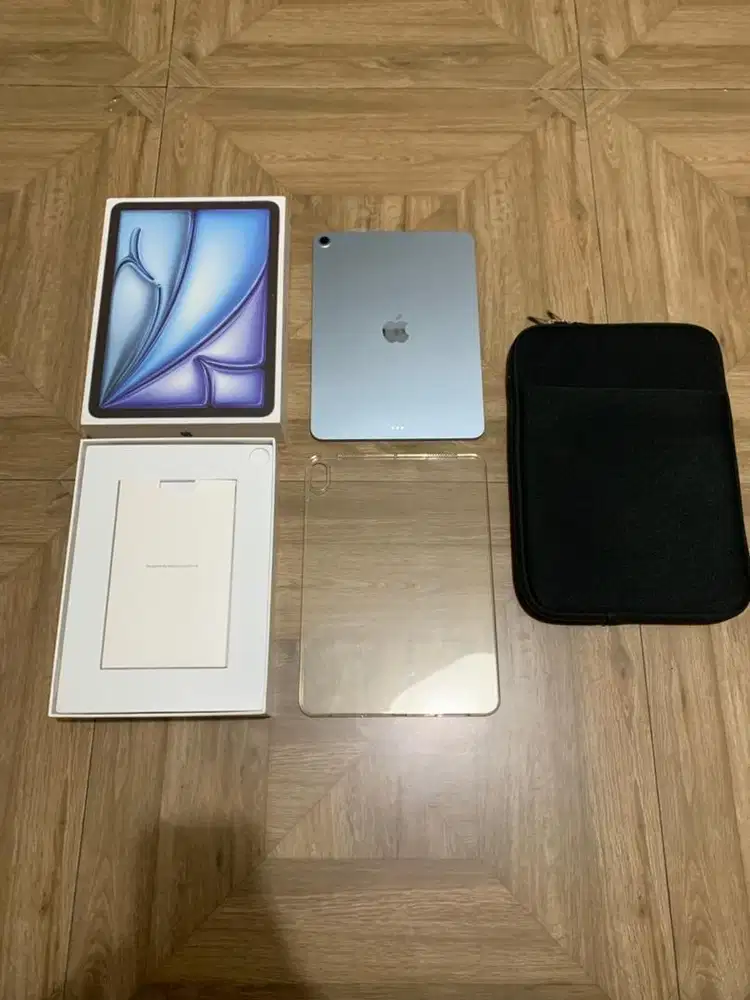 ipad Air 7 M3 128gb BH 100% Garansi on mulus seperti baru