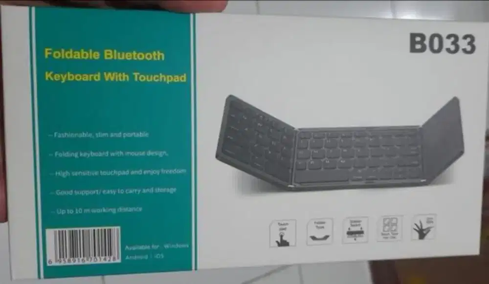 Keyboard Lipat B033 BNOB hanya buka box
