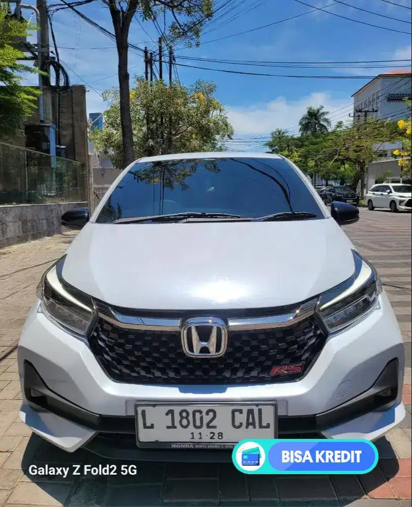 Honda all new brio RS matic km10rb keyless facelift white mulus sby
