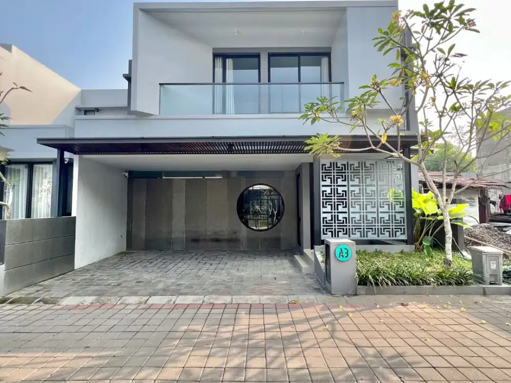 Dijual rumah modern siap huni di kawasan eksklusif Grand Viesta, Sleman.