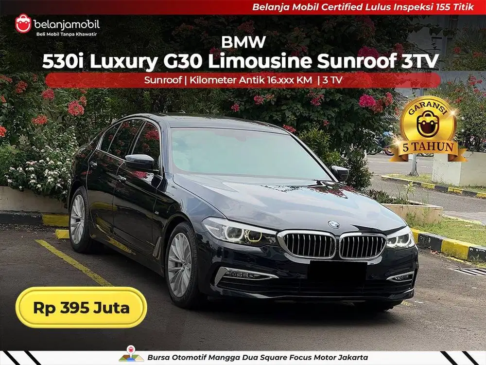 [ KM LOW ] BMW 530i 530 i Luxury G30 Limousine 2017/2018
