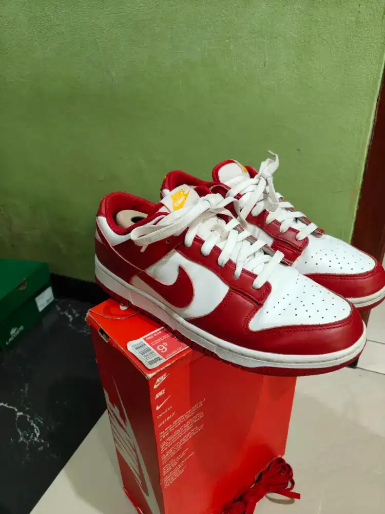 Nike dunk low retro gym red original