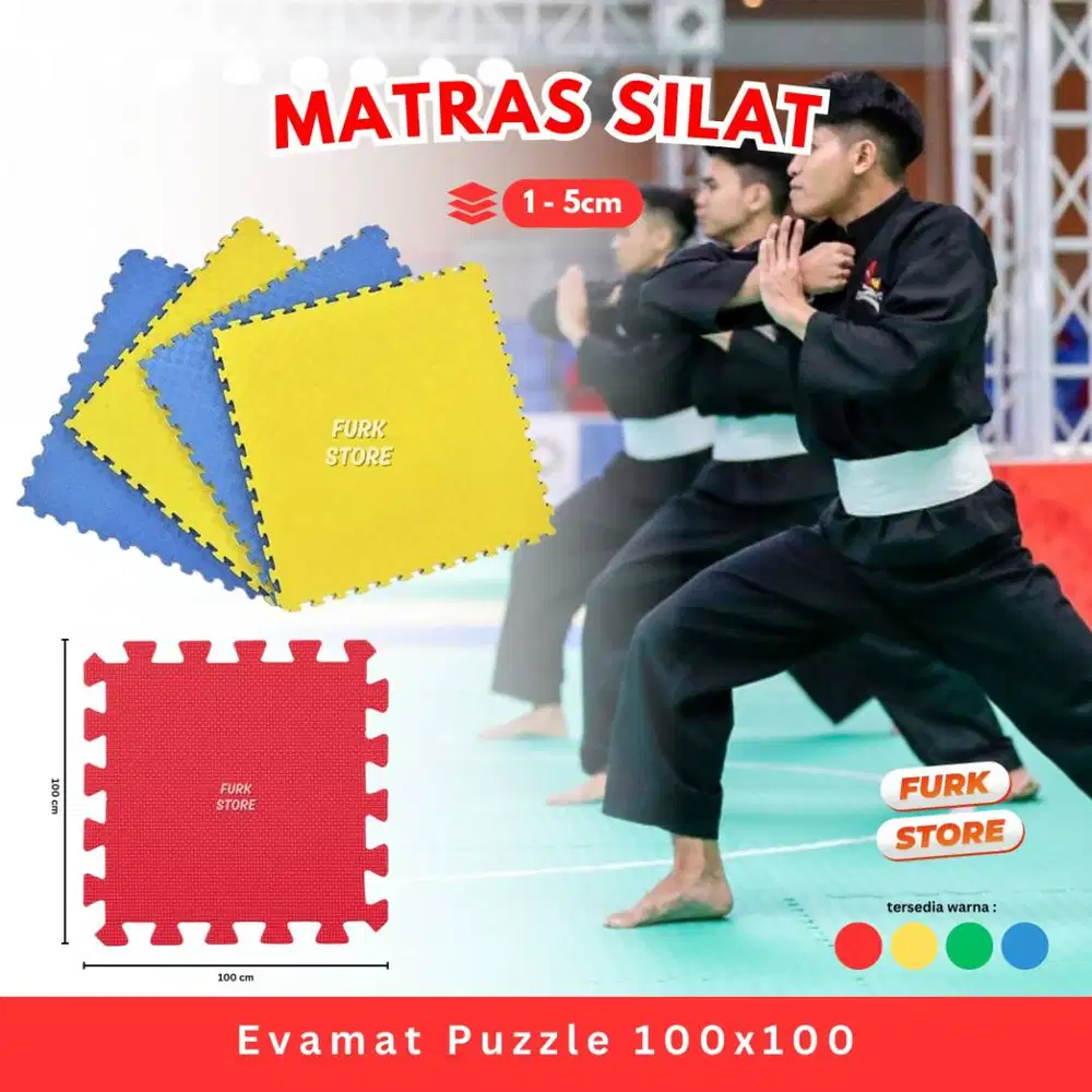 EVA01 Matras Silat – Matras Pencak Silat | Matras EVA 100x100 | Matras