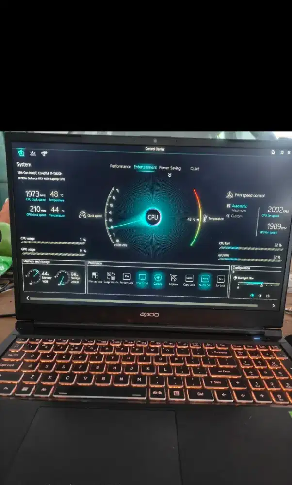Axioo pongo 750 i7-13620H RTX 4050