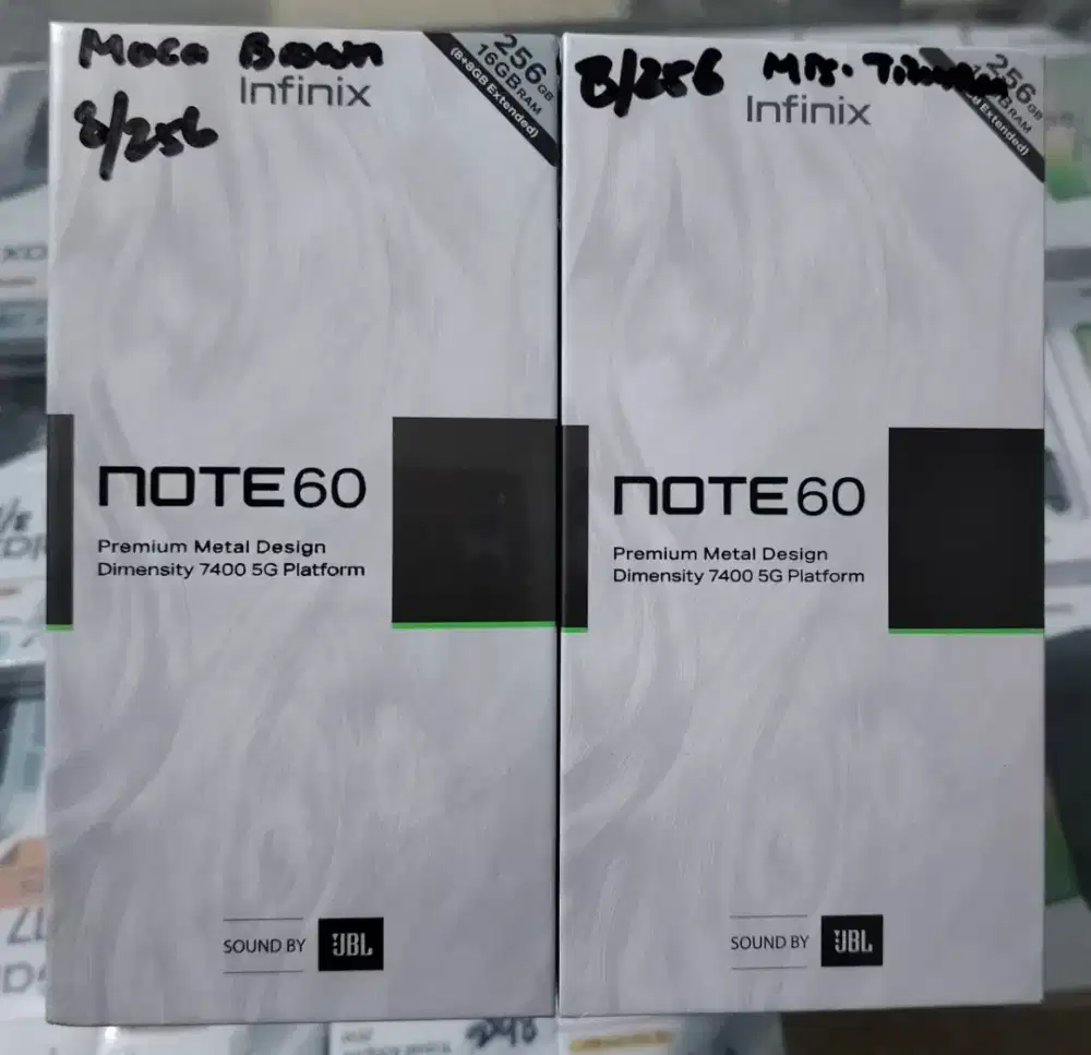 New Infinix Note60 5G 8/256 Garansi Resmi 1 tahun