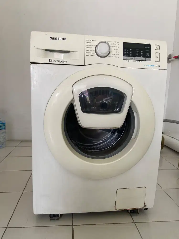 Dijual mesin cuci merk samsung type ecobubble 7,5kg
