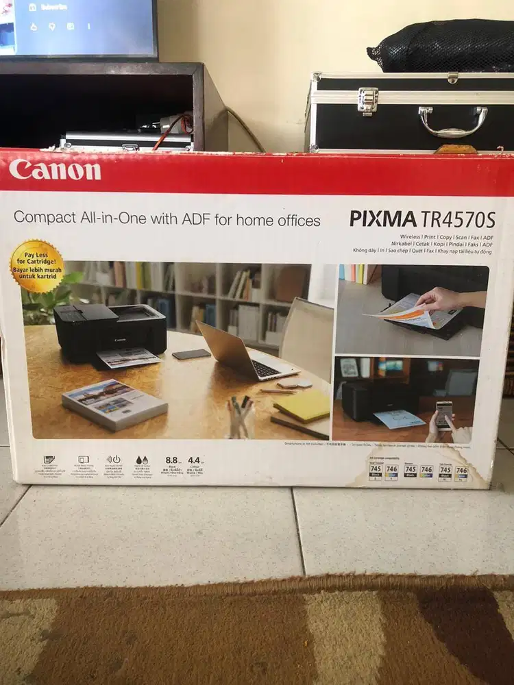 Dijual Printer Canon Pixma TR4570S (seperti baru)