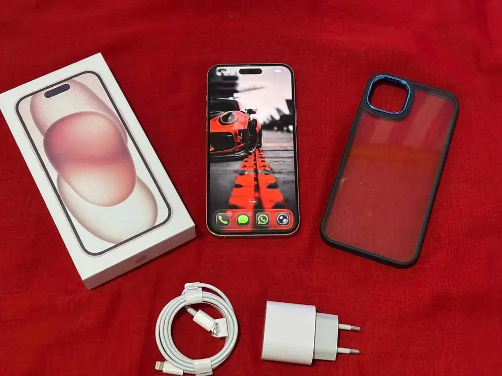 Iphone 15 plus 256GB pink Beacukai