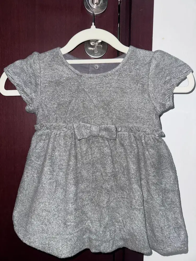 Dres Anak bebe Balon abu ( preloved  )