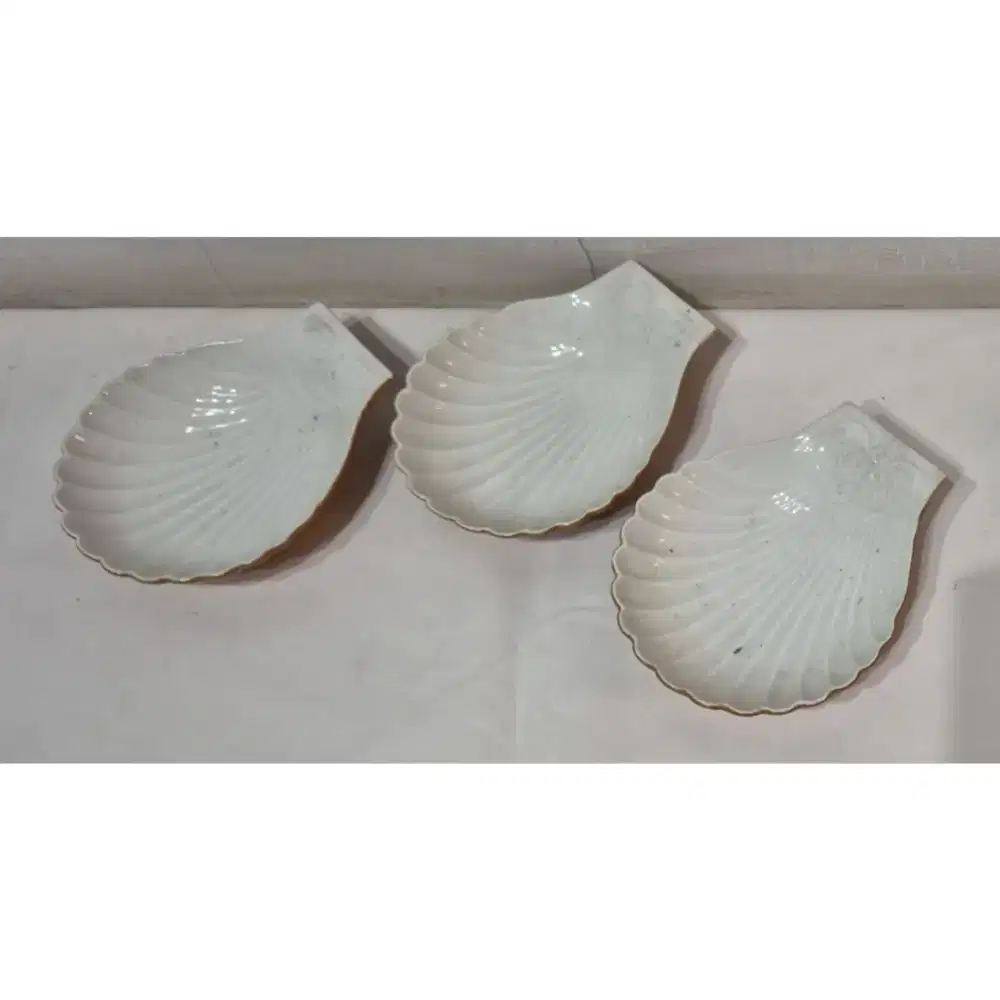 paket piring keramik keong eropa antik