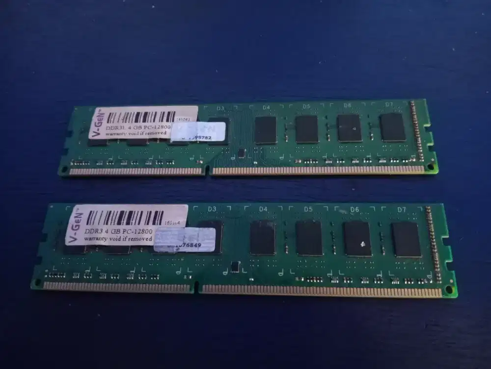 Ram DDR3 4gb V-Gen 2 buah