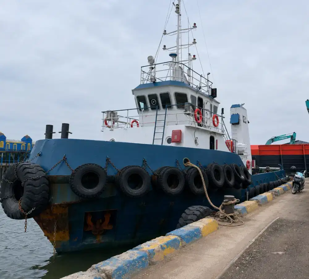 Jual Kapal Tugboat Tahun 2008 Mesin Yanmar 830x2hp