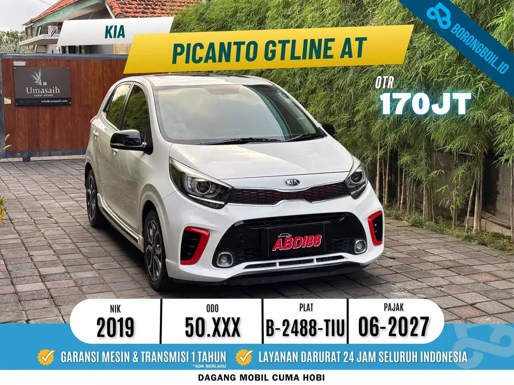 Kia Picanto GT Line AT Sunroof 2018/2019 Low Km! | HRV Yaris Brio