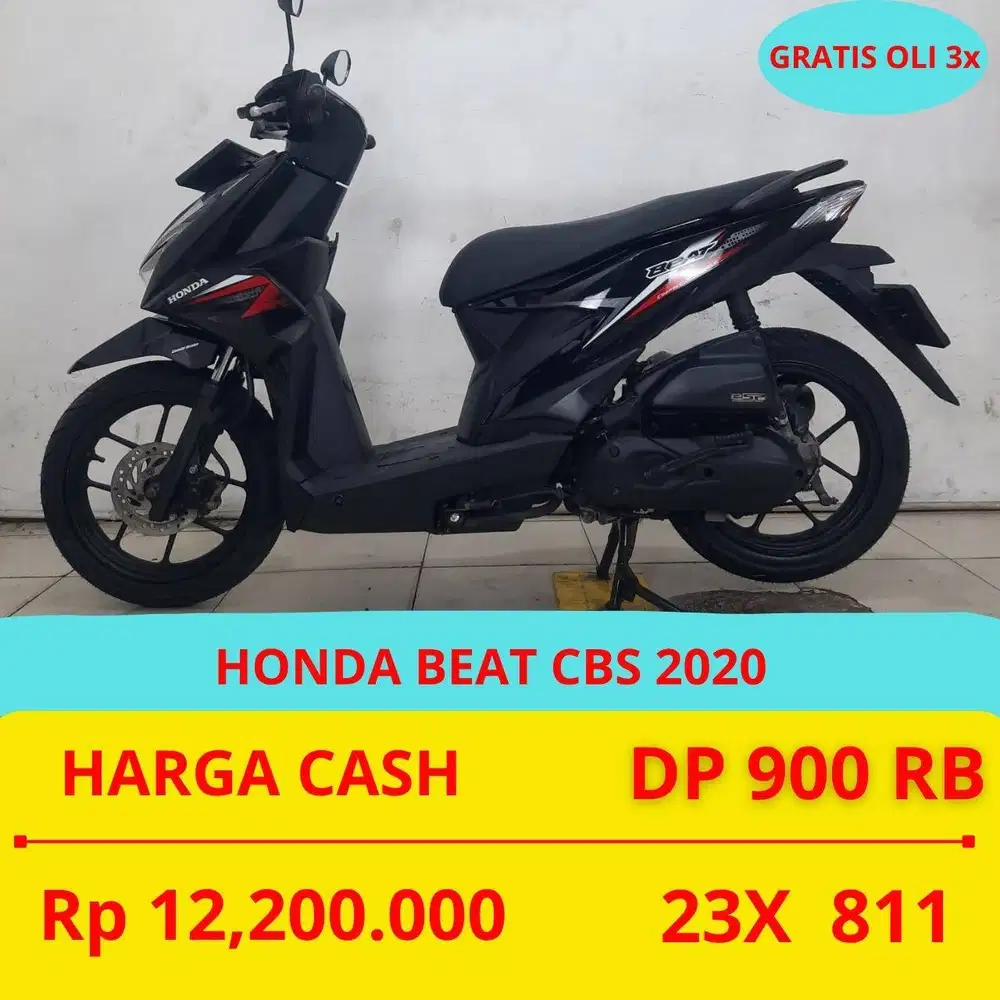 HONDA BEAT CBS 2020 DP MURAH 900 RIBU GUYS