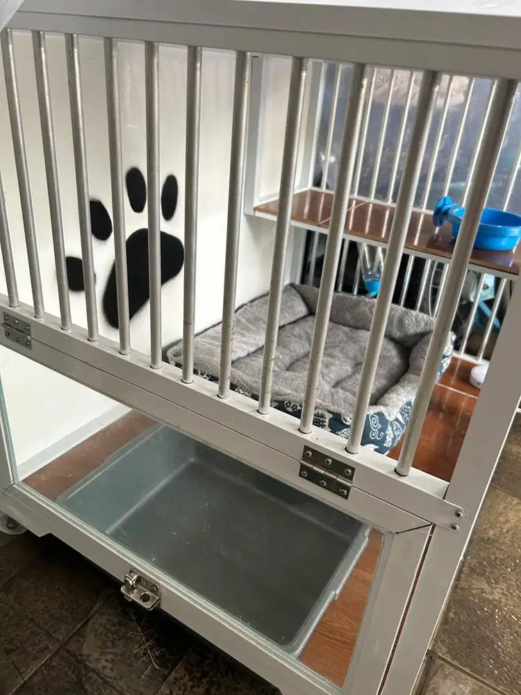 Jual kandang kucing second kondisi bagus