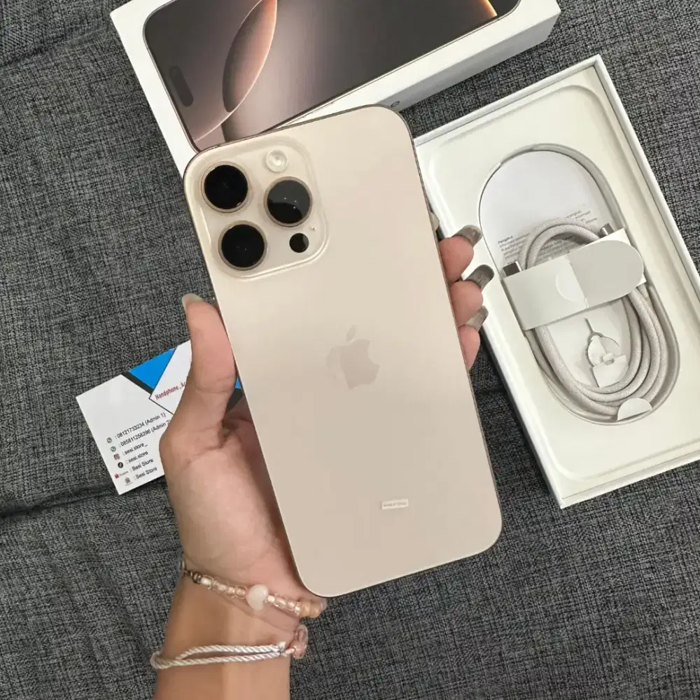 iPHONE 16 PROMAX 256GB EX IBOX