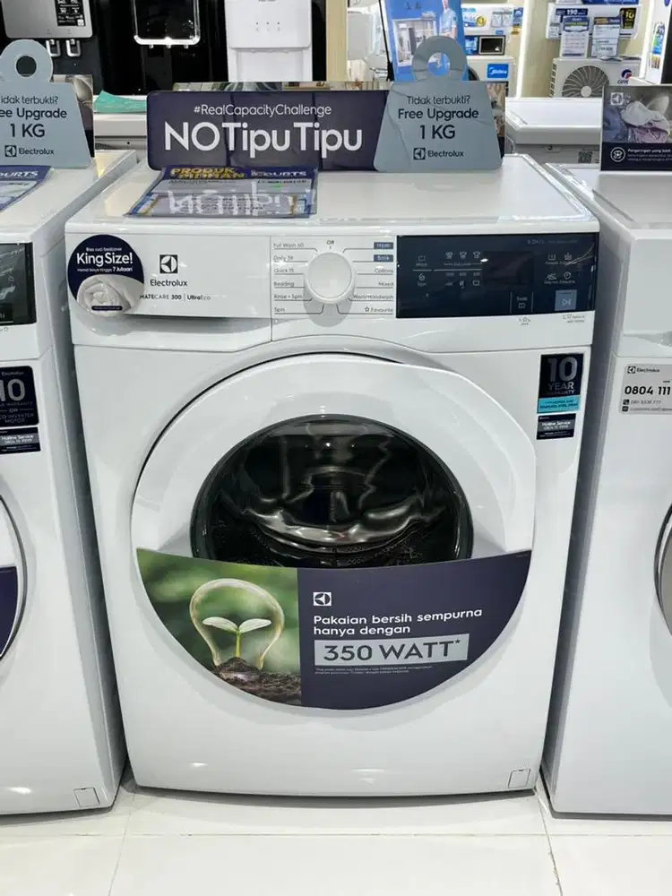 ELECTROLUX WM FRONT LOADING 8 KG, BISA CICILAN 0%