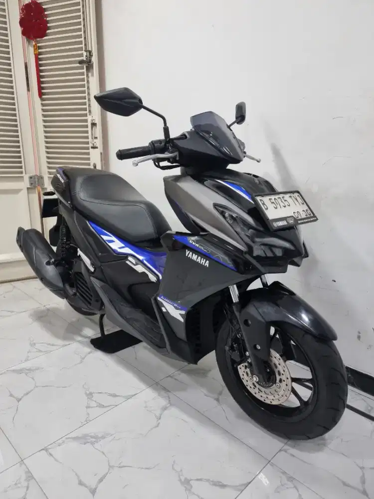 Yamaha New Aerox Alpha 155 VVA LED Fi 2025 Bln 9 Kredit Dp 3 jutaan