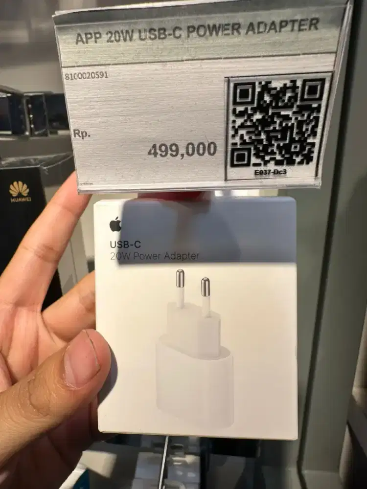 Adaptor original iPhone 20 wat