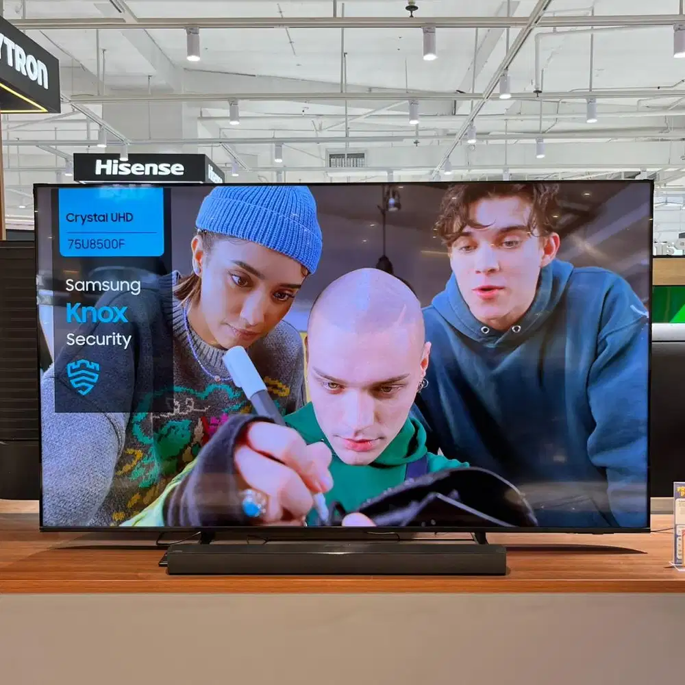 SAMSUNG 4K SMART TV 75 INCH, BISA CICILAN 0%