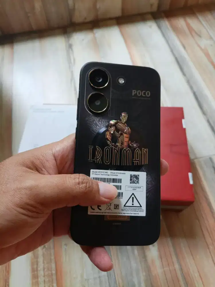 Poco x8 pro 12/512gb iron man baru pakai