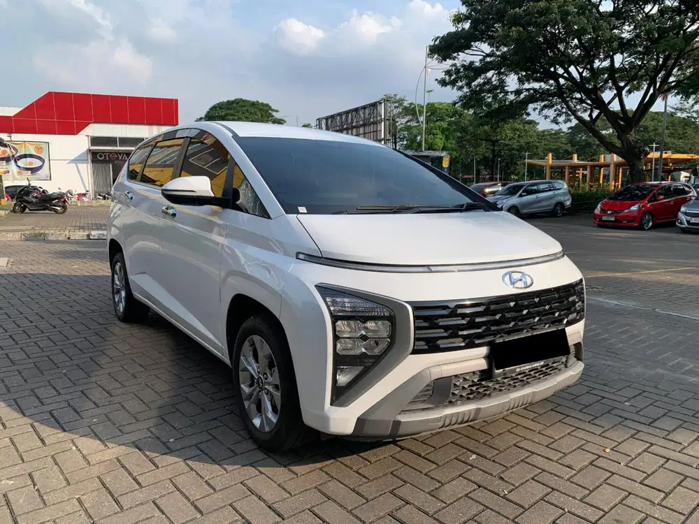 HARGA PROMO!! HYUNDAI STARGAZER ESSENTIAL IVT AT MATIC 2024 PUTIH