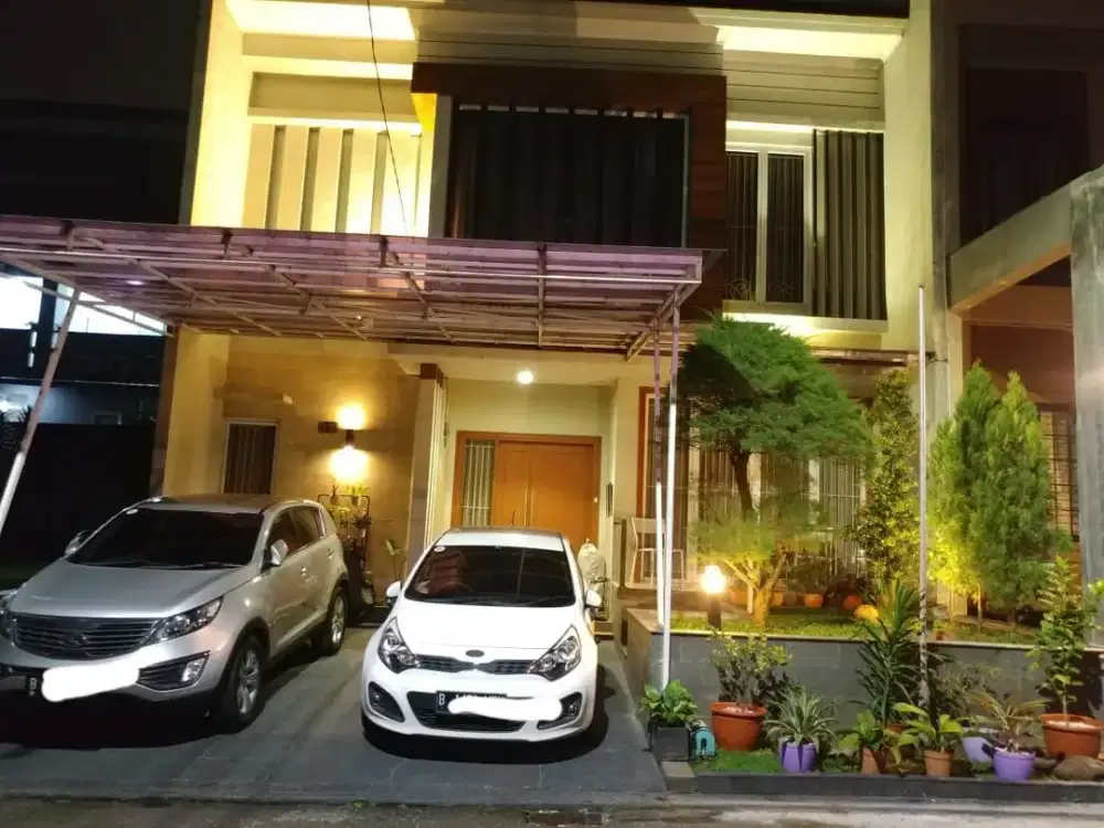 Dijual Cepat Rumah 2 Lantai Semi Furnished SHM Di BSD Kencana Loka Extension