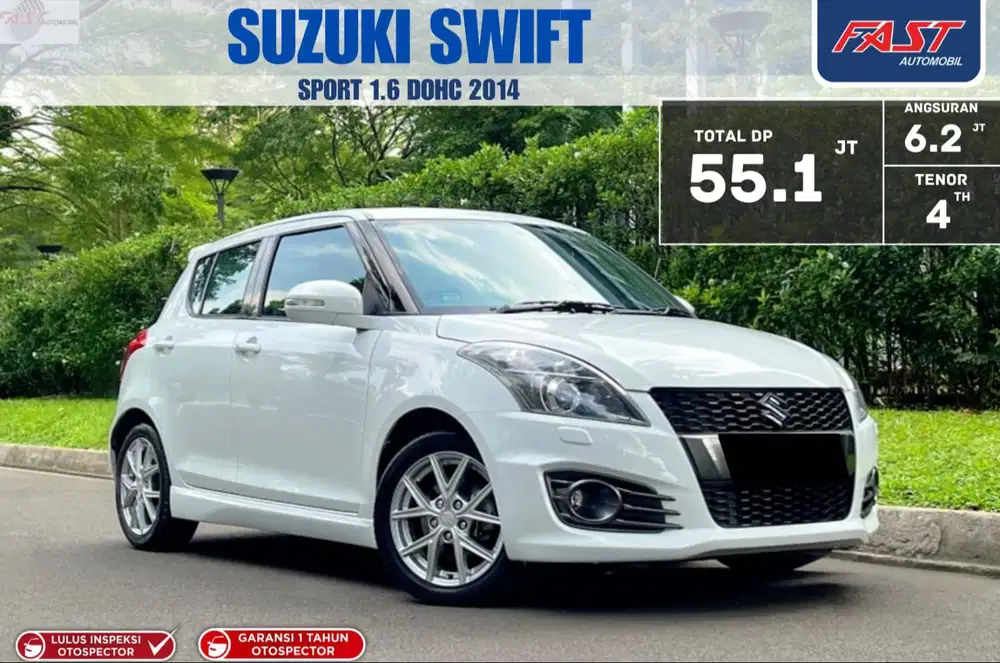 LOW KM GARANSI 1 TH PJK PNJG SUZUKI SWIFT SPORT 2014 1.6 DOHC 2014
