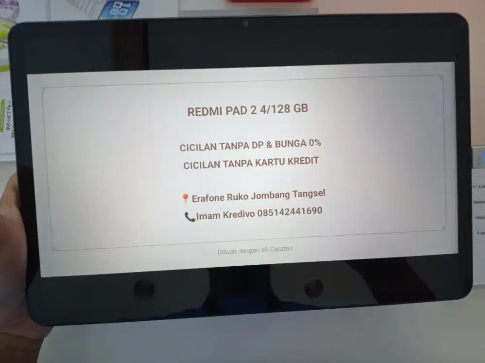 REDMI PAD 2 4/128 GB CICILAN TANPA DP