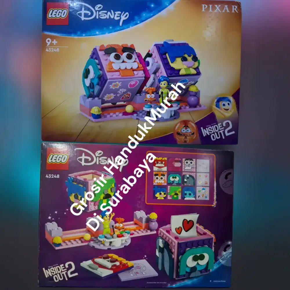 Lego Disney 43248 Inside Out 2 Mood Cubes (394 Pieces).ORIGINAL&SEGEL