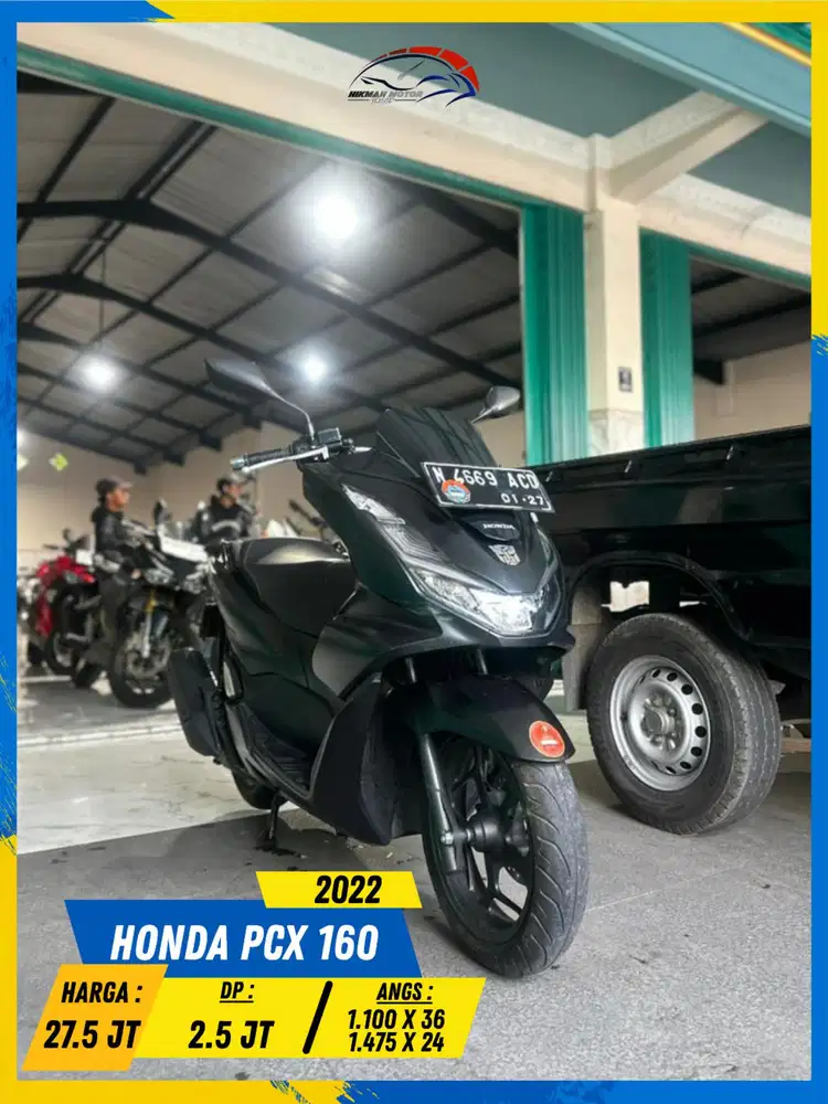 HONDA PCX 160 2022 NEGO SAMPE DEAL MASZEHH HIKMAH MOTOR KEPUH MALANG