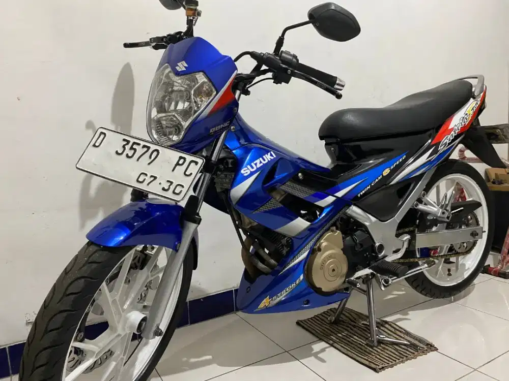 Jual motor satria fu build up 2005