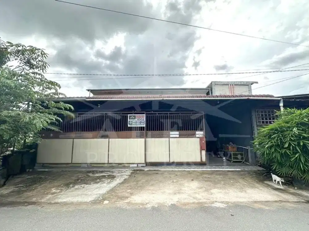 Jual Cepat! Rumah Strategis 2Lantai Siap Huni + Tempat Usaha