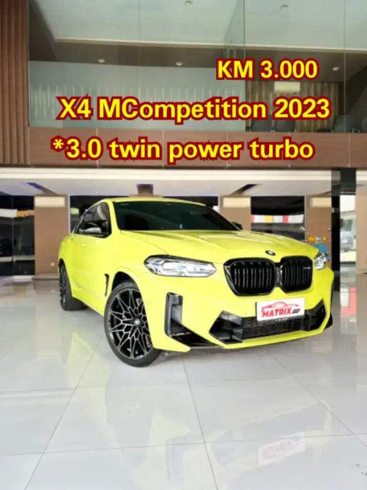 BMW X4M competition AT Matic 2024 nik 2023