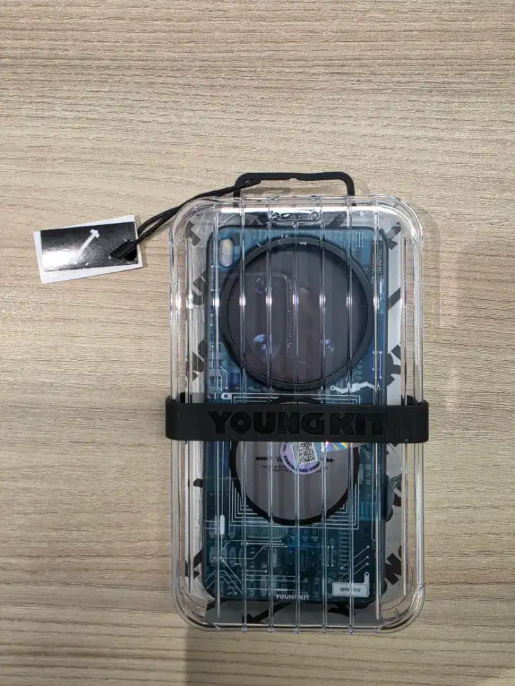 Vivo X300 Ultra case merk Youngkit warna Blue Circuit Magsafe
